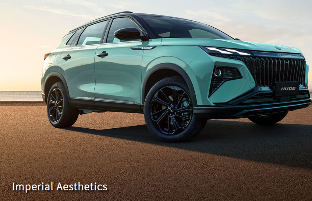 Dongfeng Family Auto's Style SUV 2024 Upgrade Version with Maximum Power of 200-250Ps and Minimum Grand Clearance of 10°-15°