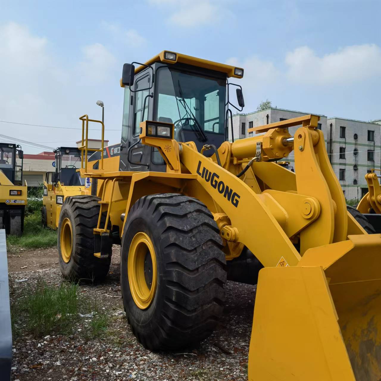 Easily Maintain 5Ton Wheel Loader 856 With Original Hydraulic Pump Liugong CLG856