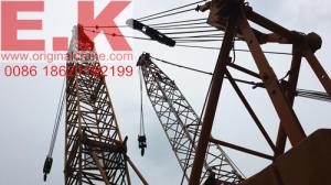Quality 1996 Year Japanese kobelco crawler crane lattice boom crawler crane track crane 7055 wholesale