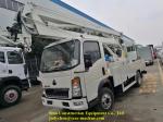 16m Aerial Work Platform Truck With Max Platform Bucket Capacity 200kgs