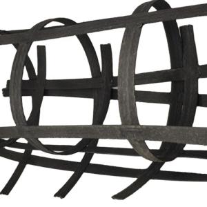 Quality High Tensile Strength Steel Plastic Geogrid for Road and Railway Construction in Made wholesale