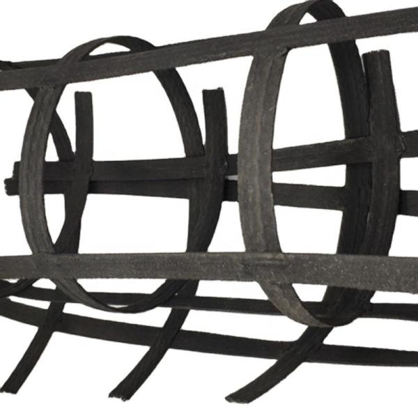 High Tensile Strength Steel Plastic Geogrid for Road and Railway Construction in