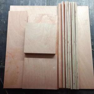 Quality Customized Size Outdoor Hardwood Veneer Plywood High Bending Strength wholesale