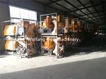 200mm diesel engine motor towable mobile hydraulic wood crusher