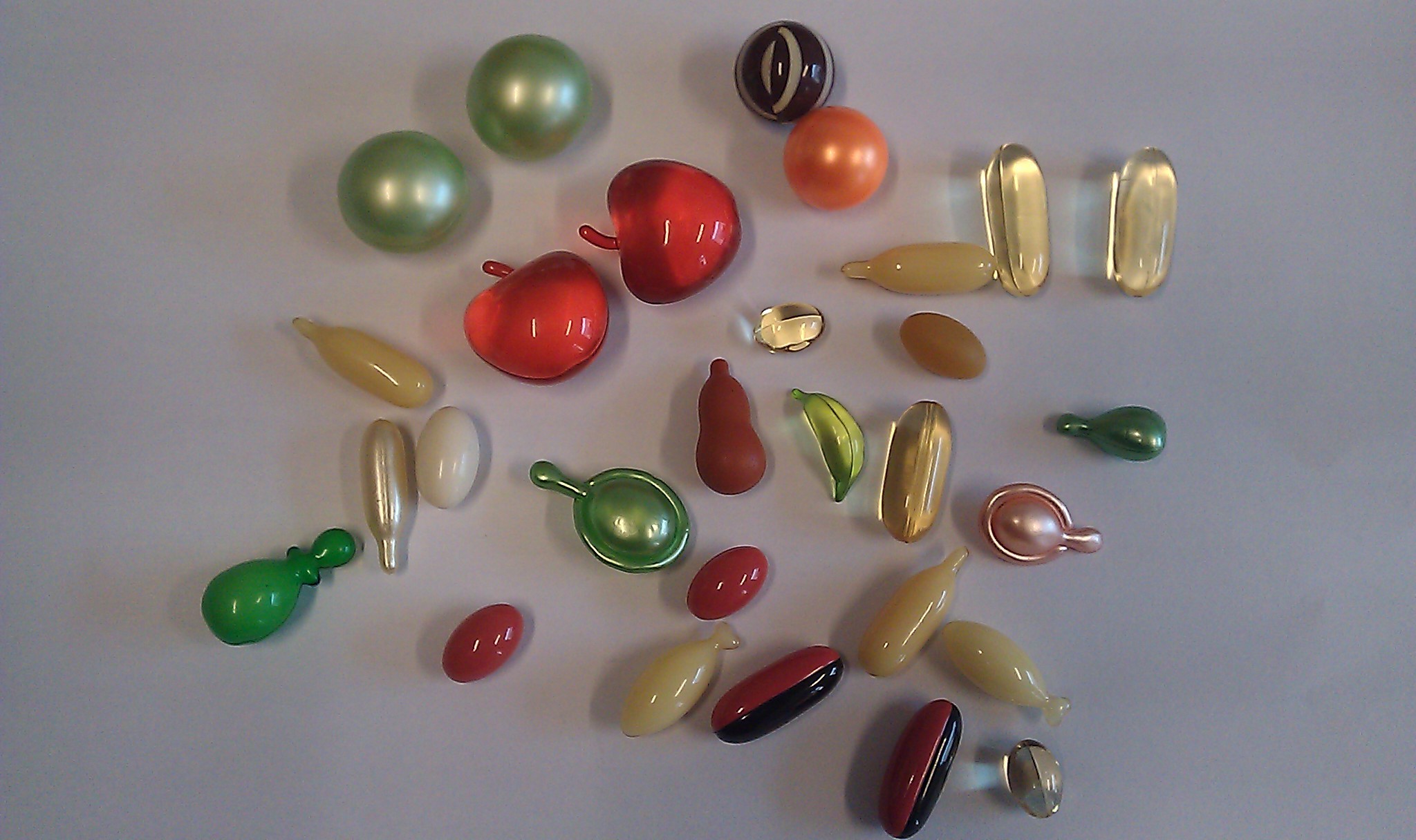 Various Shape and Size Round Paintball Die Roll / Capsule Mold with surface tratment