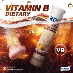 Quality Do's Farm Vitamin B Fizzy Tablet Cola Flavor Tablets VB Tablets Effervescent Tablets wholesale