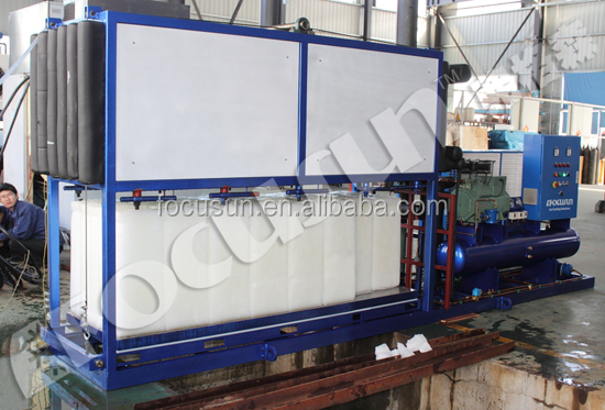 40ft Container Design Industrial Block Ice Making Machine for Maximum Ice Production