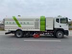 Multifunctional 16cbm Truck Mounted Sweeping Machine For Cities