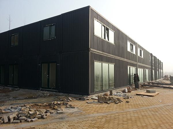 Supermarket Commercial Building ISO9001 Prefabricated Modular Office Buildings
