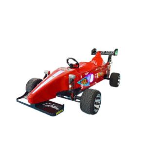 Quality Red Riding Game Machine With Strong Power Campaign Racing Vehicle For Sport Yard wholesale
