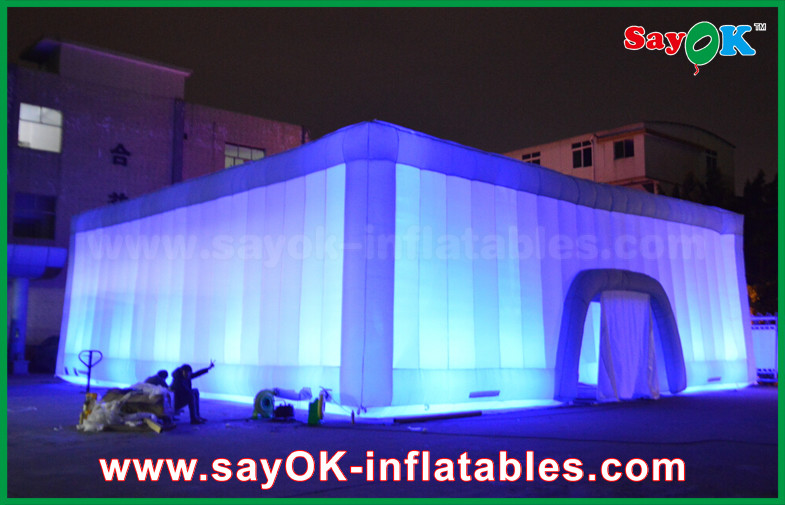 outwell air tent Giant 15x15m Outdoor Inflatable Air Tent / Cube Tent With LED Light For Outdoor