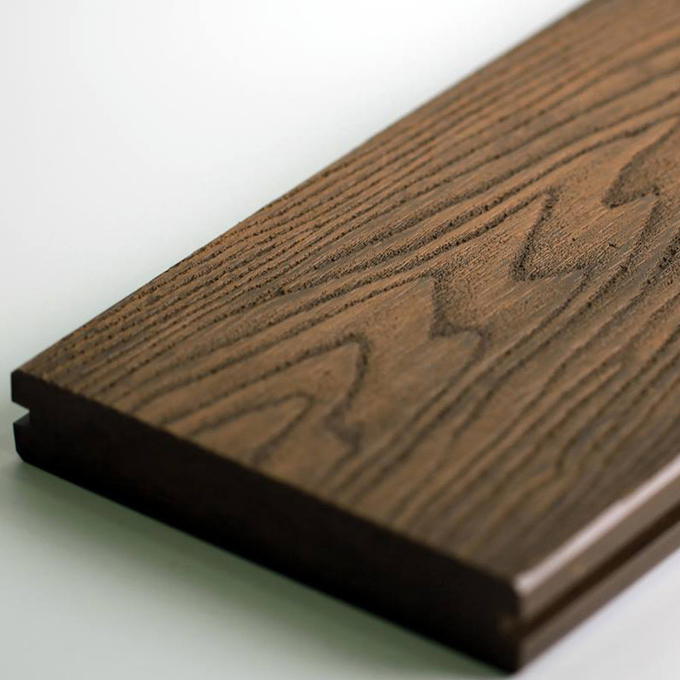 Outdoor Composite Decking Hollow Profile WPC Hollow Decking Boards
