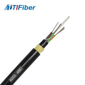 Quality Adss Fiber Optic Cables Outdoor Overhead Power Single Mode 2 to 288 Core wholesale