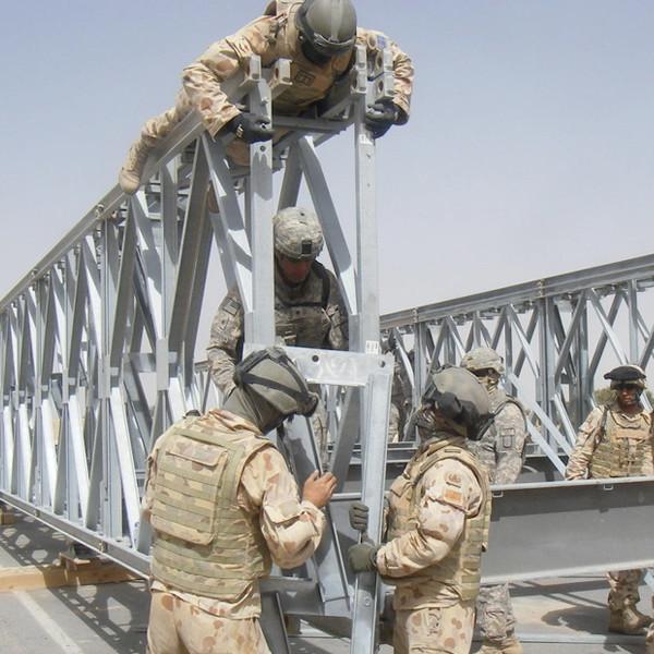 Cheap SSR Temporary Steel Truss Bridge Quick Assembly Military Bailey for sale