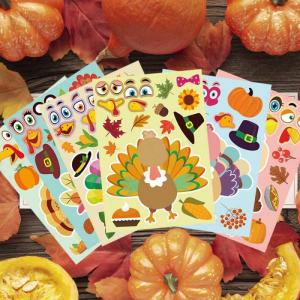 Quality Reel Screen Printing Festive Stickers wholesale