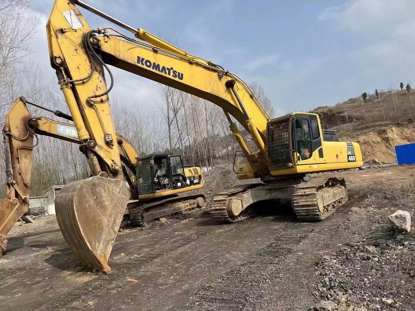 Komatsu PC400-7 PC460 PC450-7 Heavy Equipment Excavator with Original Hydraulic Valve