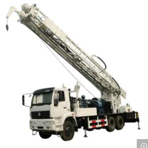 Quality Hydraulic SINOTRUK 8X4 600m EuroII Water Drilling Rig Truck Special Vehicles For Geological Exploration, Geothermic Well wholesale
