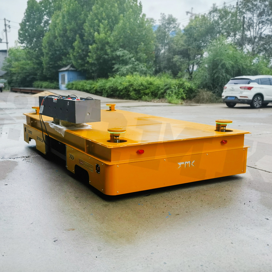 Omnidirectional Transfer Carts With Omni-Wheels Heavy Load Transporter