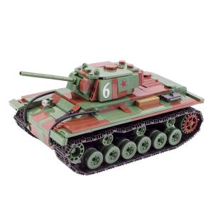 Quality Military scene weapon soldier mini figure soviet KV-1 heavy tank assembling building blocks wholesale
