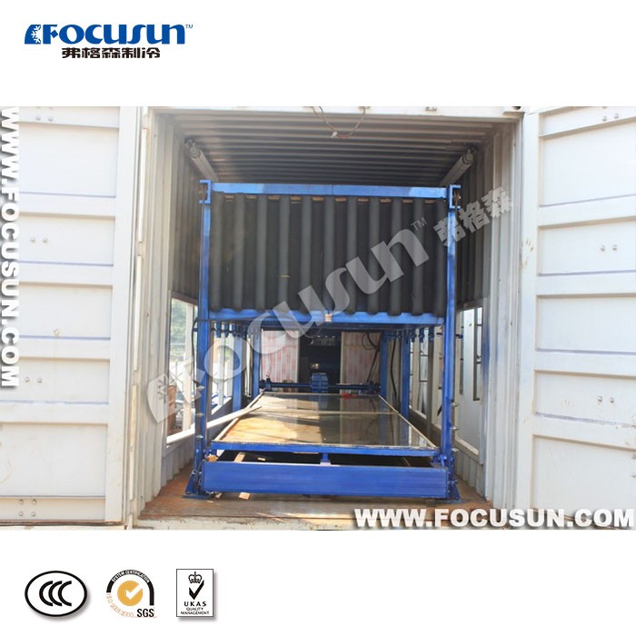 Fully Automatic 10T Block Ice Machine for Fresh Food Fishery Medical and Garden Stuff