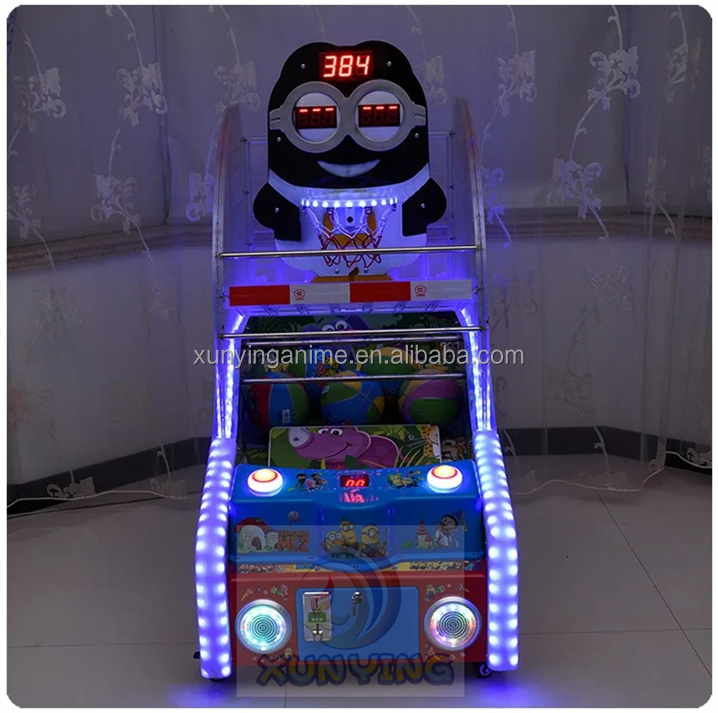 Adventureland Coin Operated Kiddie Ride Street Basketball Shooting Boxing Game 1 Player