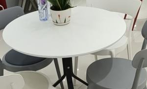 Quality Terrace Round Metal Cocktail Table Environmental Protection wholesale