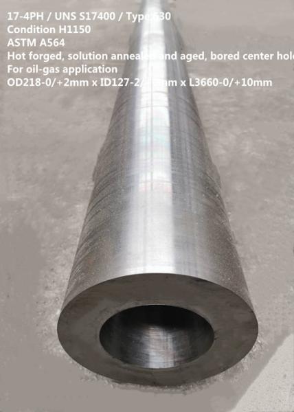 Martensitic precipitation Hardening stainless steel 17-4PH, SUS630 / S17400