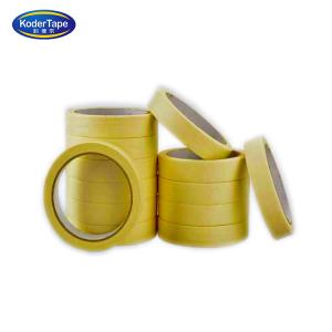 Quality Waterproof Single Sided Car Painting 70 Micron Colored Crepe Paper Masking Tape wholesale