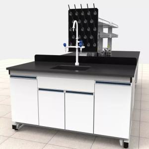 Quality 16mm 19mm School Laboratory Furniture Epoxy Resin Wood Metal Lab Cabinets Furniture wholesale