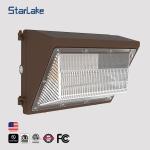 Outdoor LED Wall Pack Lamp 100W Brown 13000Lm IP65 Outdoor Wall Lighting