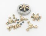 Wholesale Cheap price copper brass material detachable hand fidget finger