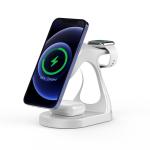 Magnetic Suction Night Light Wireless Charger 15W For Apple Products Black And