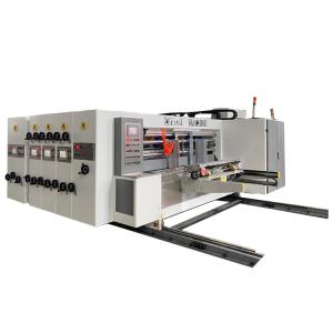 Quality PLC Flexo Printing Slotting Die Cutting Machine Cardboard Printing wholesale