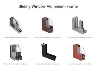 Quality Convenience And Modern Design Aluminium Sliding Window Profile wholesale