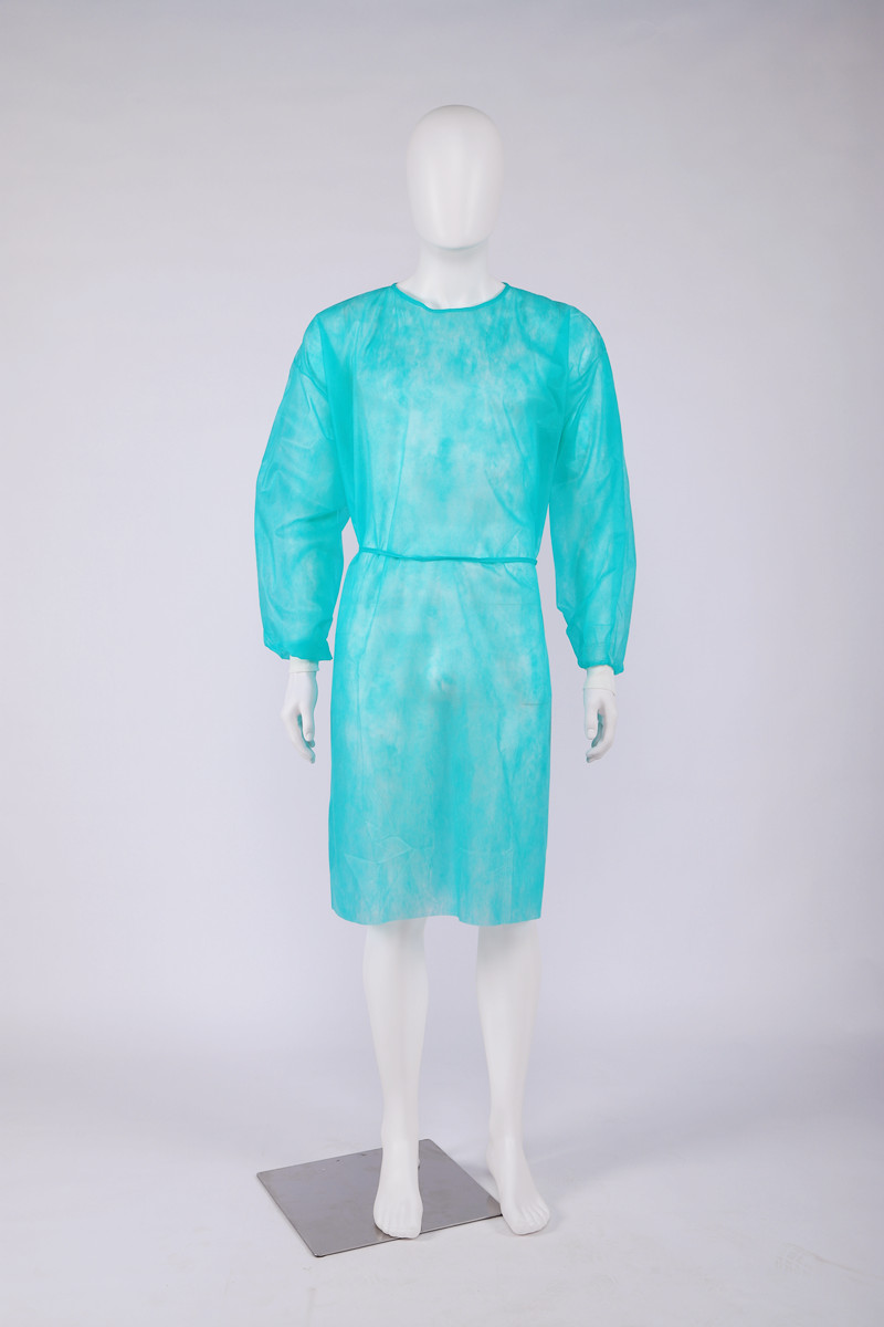 V Collar Short Sleeve Disposable Scrub Suit Unisex Hospital Scrub Suit