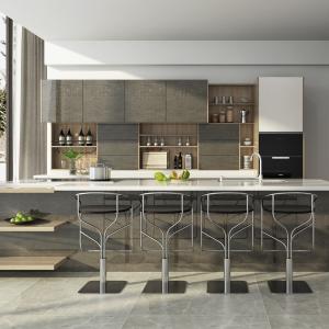 Quality Wholesale Complete Melamine Kitchen Units Set Modern Cabinet wholesale