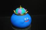 Blue Color Small Anime Figures , Anime Character Figures Crown Shaped