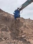 20 Ton Excavator Mounted Vibratory Hammer For Caterpillar 320 Kobelco210 JCB