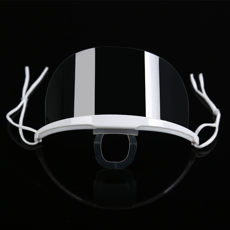 Lightweight Droplets Prevention Transparent Plastic Face Mask