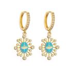 Bohemian Turkish Evil Eye Earrings