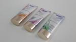 Coating Aluminum Cosmetic Packaging Oval Tube Silkscreen Printing On Silver Cold