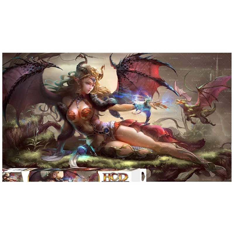 Minglu CMP-018  OEM  Customized Card Game  Playmat Custom Play MAT Anime PLAYMAT