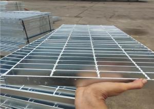 China Semi Inset Platform Press Locked Steel Grating Welded Plain Bar Floor on sale