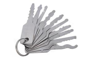 Quality Auto Jigglers (10 Pieces) Tryout Keys for Cars wholesale