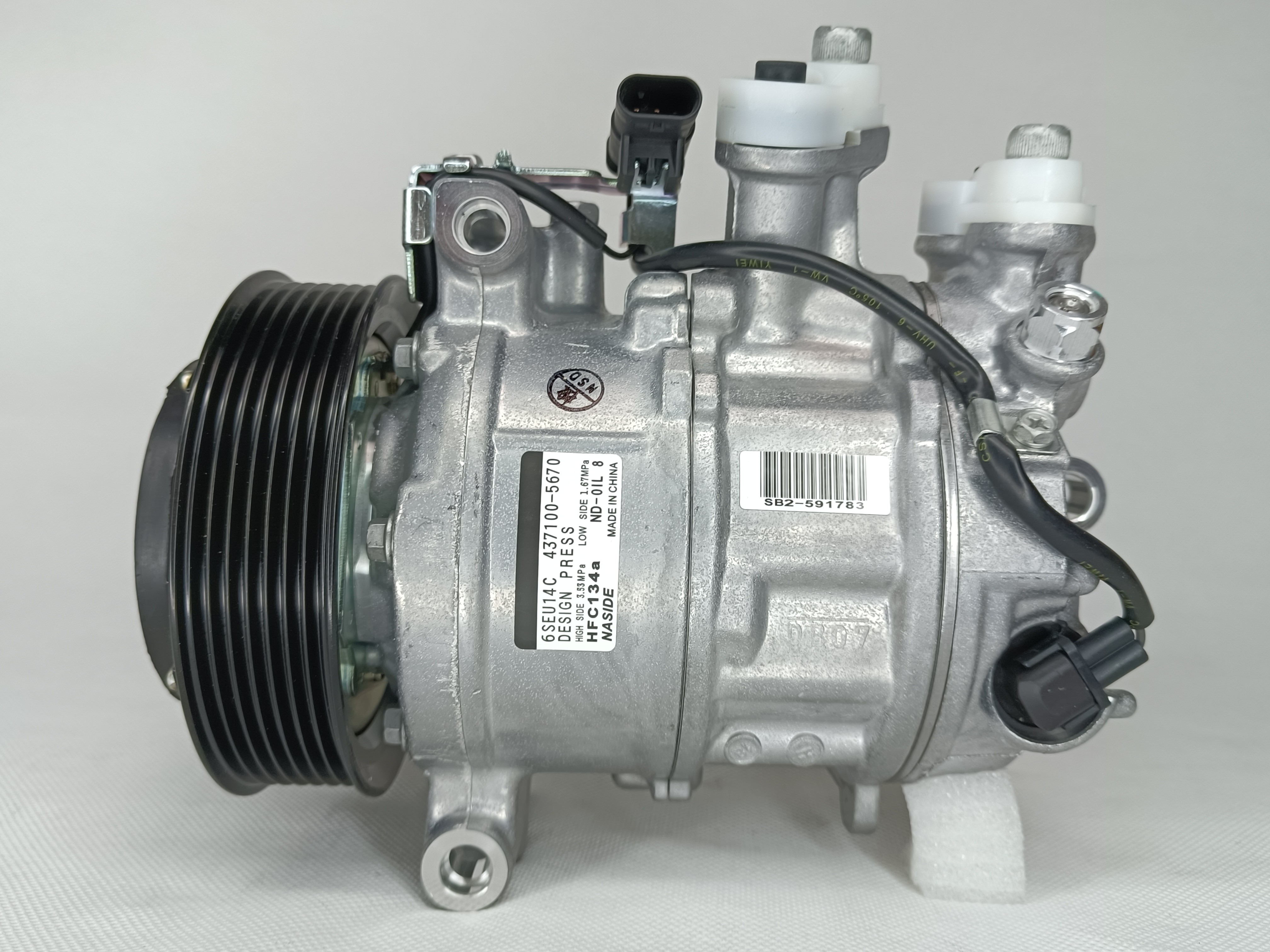 Auto Ac Conditioning Compressor For Benz C260 W205 0008302502 Compressor Assembly