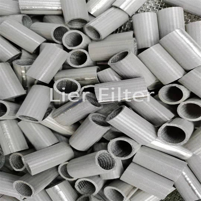 Industrial Small Error Metal Mesh Filter Uniform Pore Size Distribution