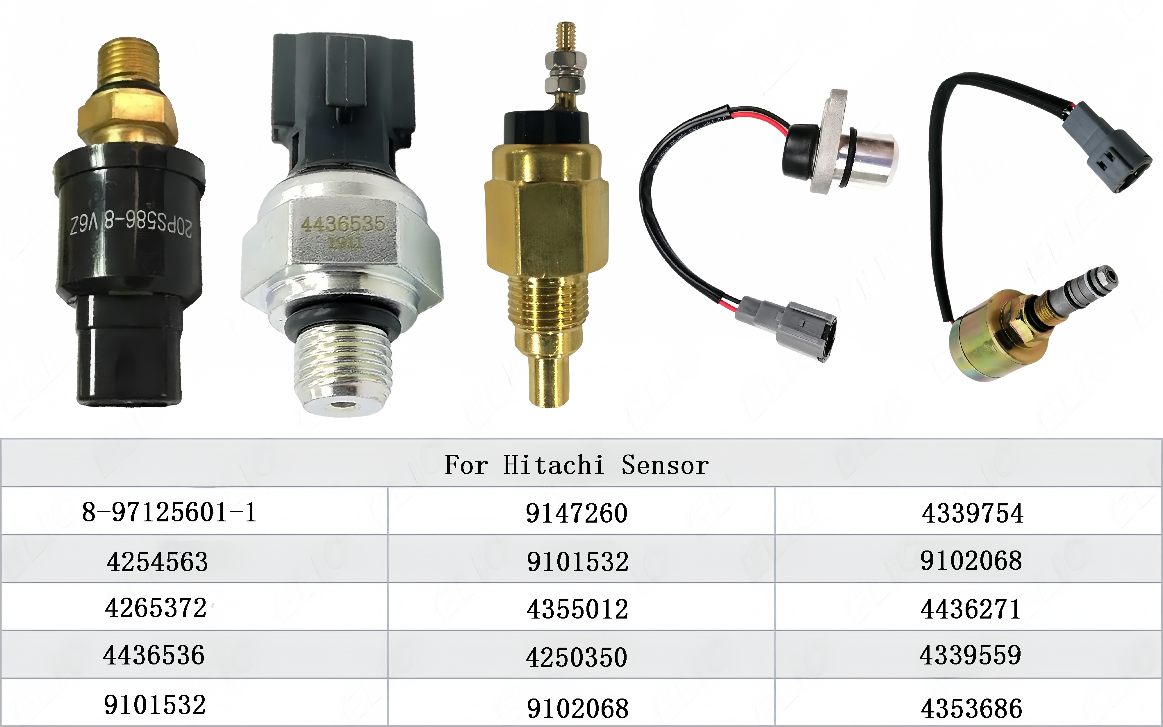Excavator Pressure Switch Sensor 161-1703 Oil Sensor Excavator C9 Pressure Sensor