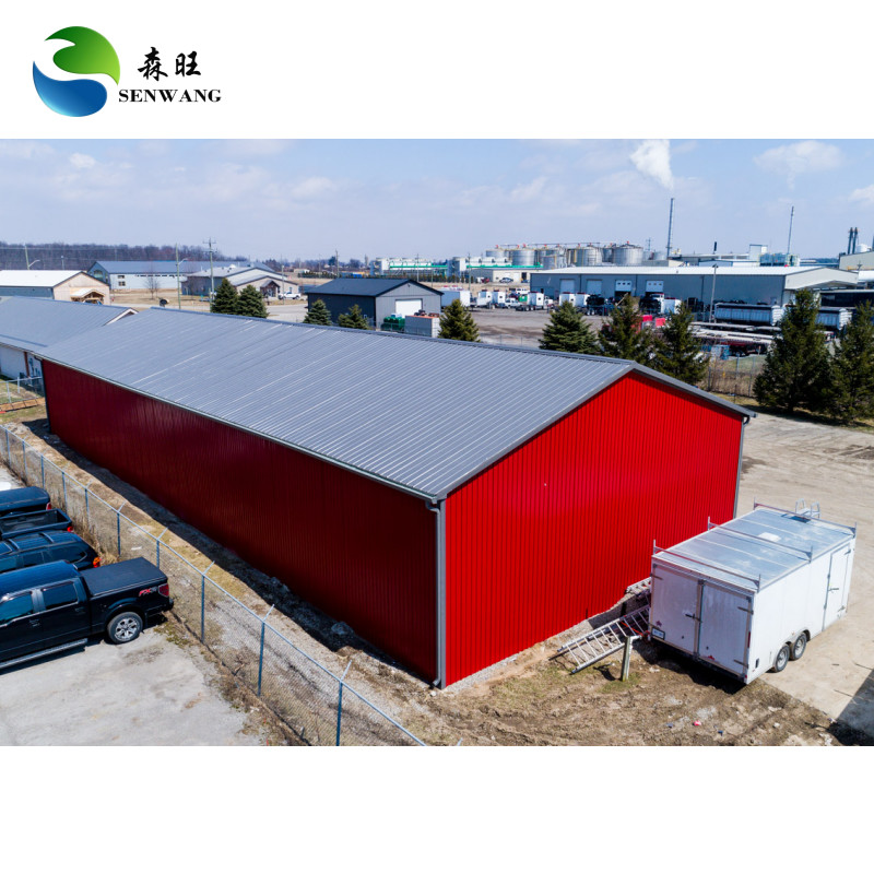 Welded H Steel Building Structure For Industrial Storage