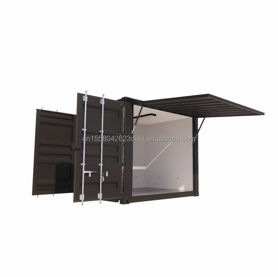 Modern Wooden House Bar Perfect for Shops in 10ft and 20ft Mobile Container Showrooms Customized Design