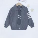 knitted children clothing sets two-piece suit baby school clothing set pullover